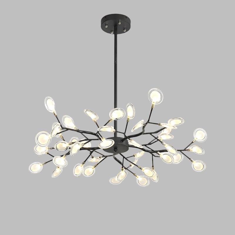 Krona Modern LED Eldflugslampa Takbelysning
