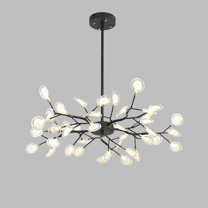 Krona Modern LED Eldflugslampa Takbelysning