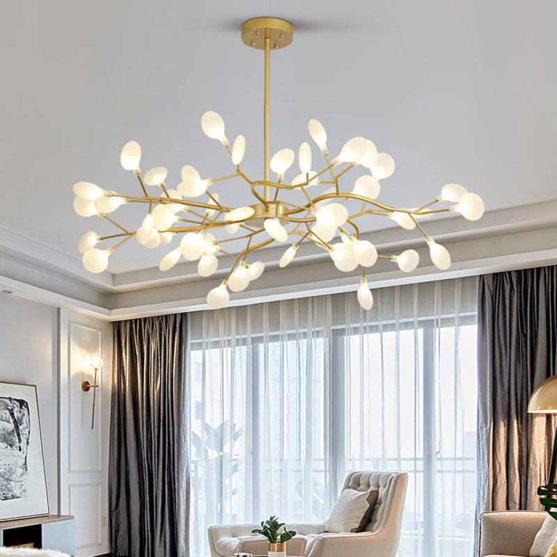 Krona Modern LED Eldflugslampa Takbelysning
