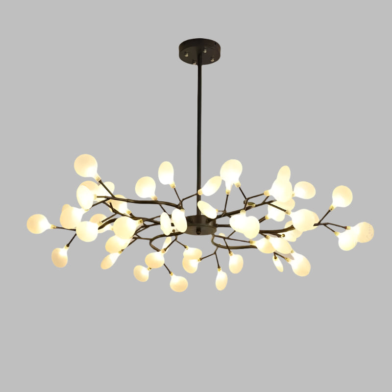 Krona Modern LED Eldflugslampa Takbelysning