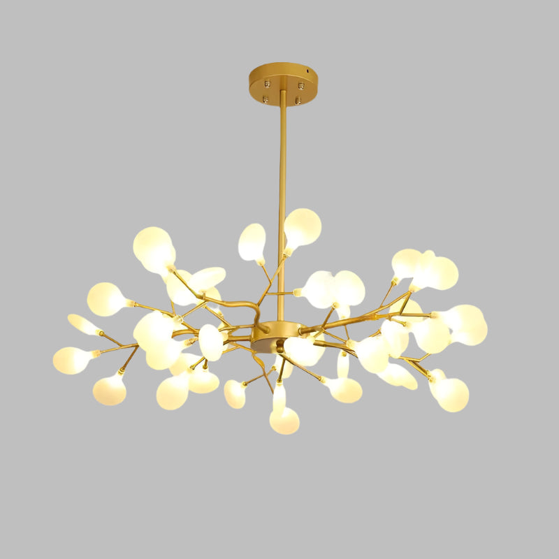 Krona Modern LED Eldflugslampa Takbelysning