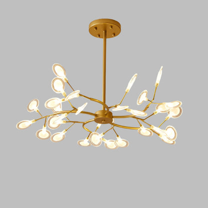 Krona Modern LED Eldflugslampa Takbelysning