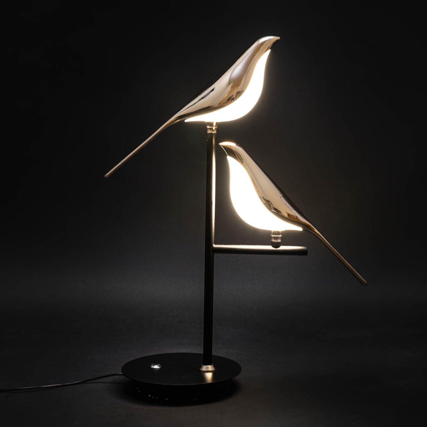 LED Bordslampa Modern Metall Fågel Design