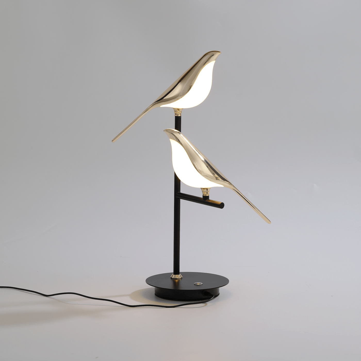 LED Bordslampa Modern Metall Fågel Design