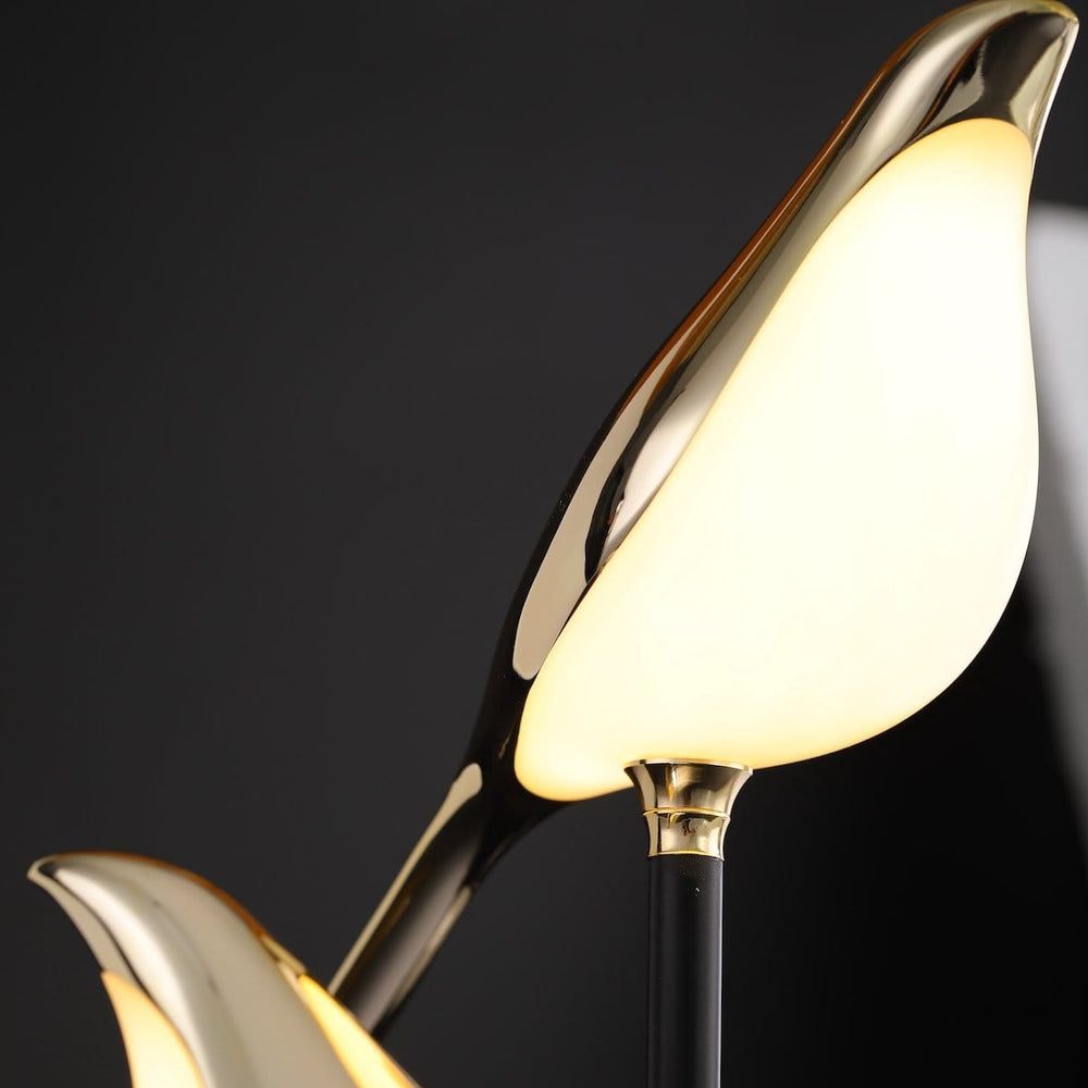 LED Bordslampa Modern Metall Fågel Design