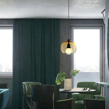 Pendellampa Modern Glas Takarmatur