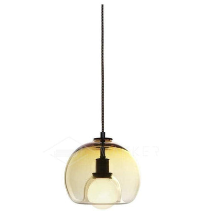 Pendellampa Modern Glas Takarmatur
