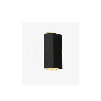 Utomhus Svart Aluminium LED Vägglampa