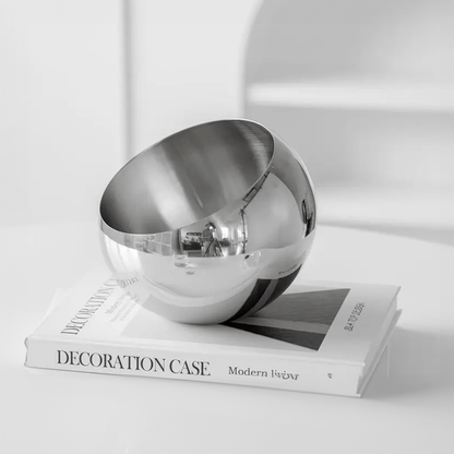 Elegant fruktfat i rostfritt stål - Modern miljövänlig design