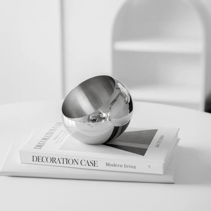 Elegant fruktfat i rostfritt stål - Modern miljövänlig design