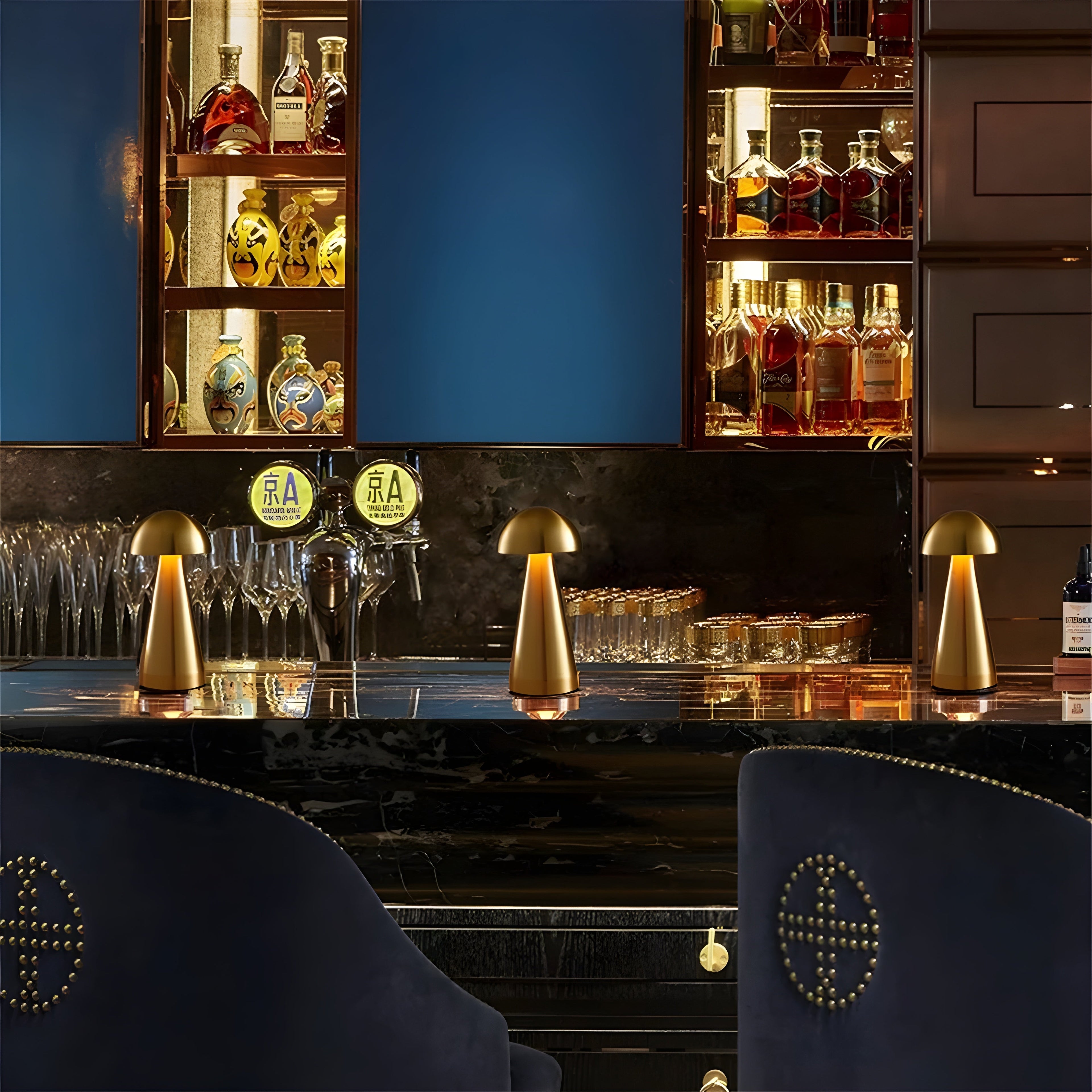 RadianceTouch Lampa – Uppladdningsbar Touch LED Trådlös Lampa