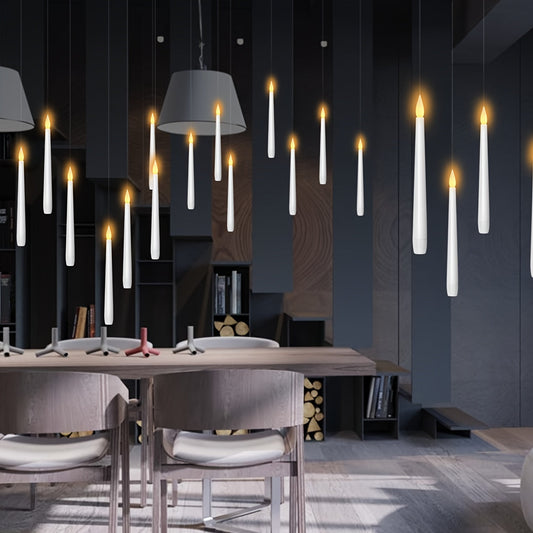 LED Ljus Hängande Flämtande Utan Flamma Set