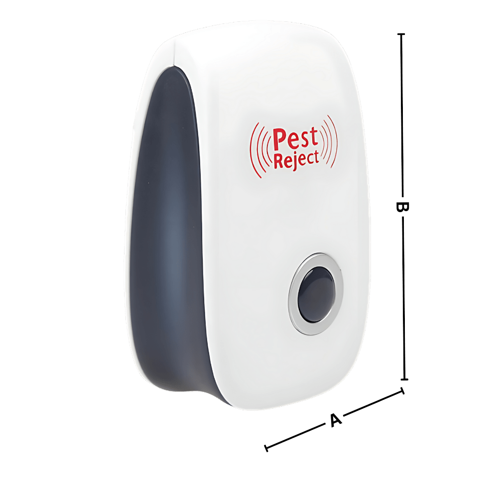 PestGuard – Kompakt ultraljudsskadedjursbekämpare med modern design för hemmabruk