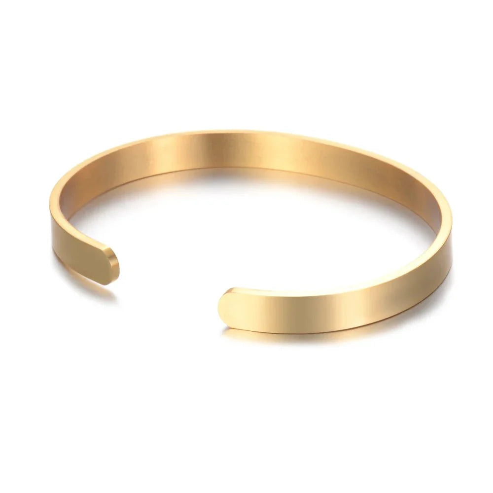 ENGRAVIA – Personligt Graverat Armband i Rostfritt Stål