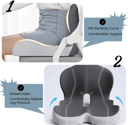 BODYFORM PAD – Ergonomisk sittkudde av minnesskum för daglig komfort