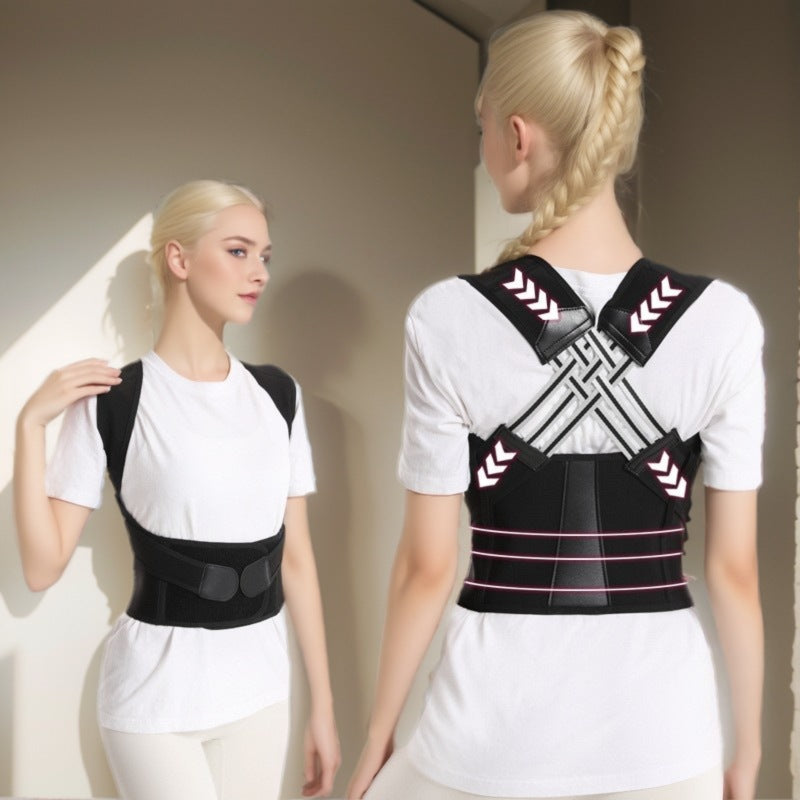 Hållningstödsbälte för bättre ryggradsjustering