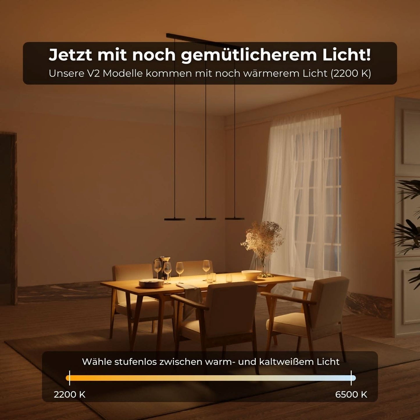 Evanos Designer Taklampa