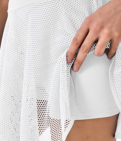 Everyday 2-i-1 Tenniskjol - Meshmerizing Stil &amp; integrerade Shorts