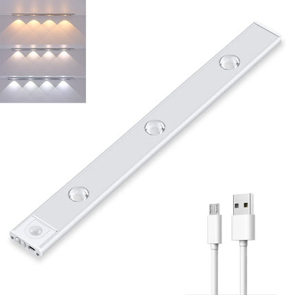 Trådlös Rörelsesensor LED-lampa – Uppladdningsbar och Lätt att Installera