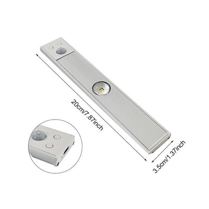 Trådlös Rörelsesensor LED-lampa – Uppladdningsbar och Lätt att Installera