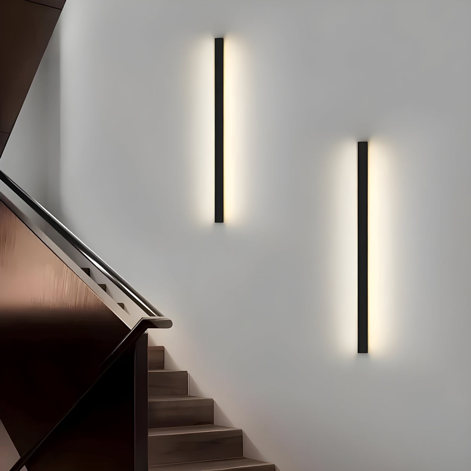 BrightBeam Light - Modern LED Lång Stripe Vägglampa