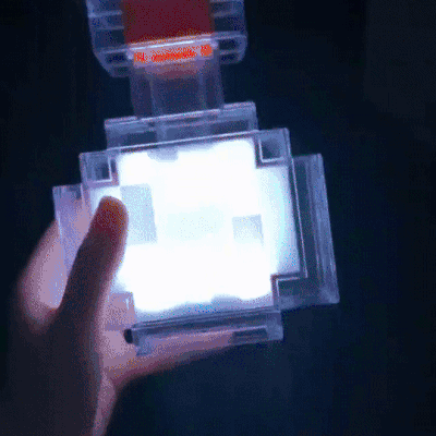 LuxRoyale Minecraft Inspirerad Potion Lampa – Färgväxlande LED Nattlampa med Touchkontroll &amp; USB Uppladdningsbar