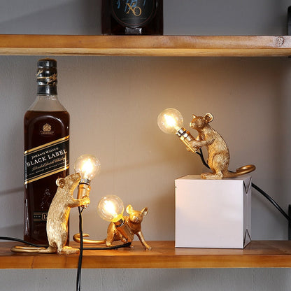 Cheeky Mouse - Original och distinkt bord- eller belysningslampa