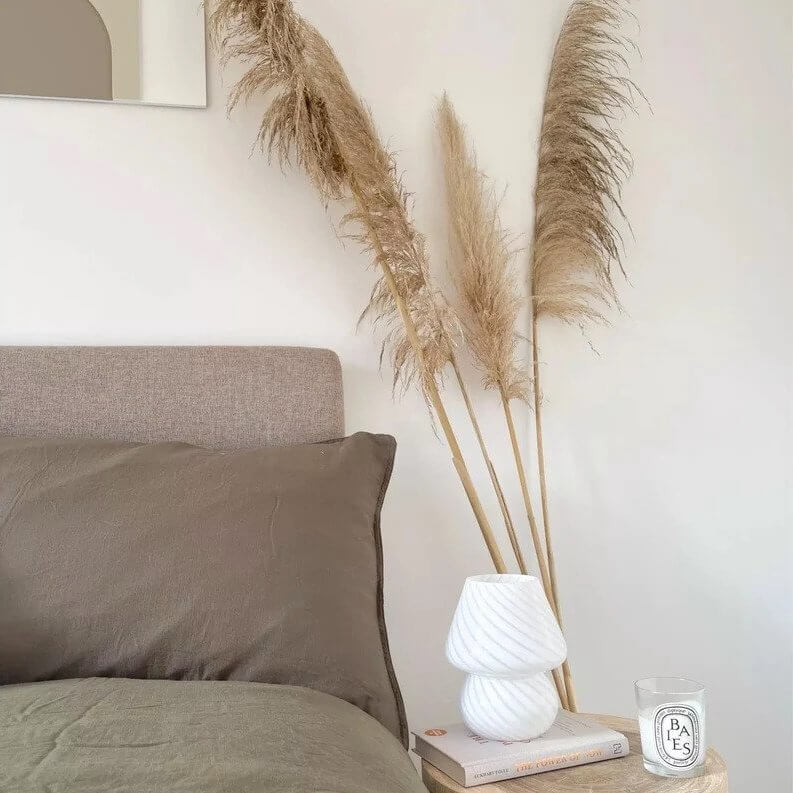 Glas Piltable Lampor | Varm LED Glöd | 7,5" Retro Design | USB eller Stickkontakt | Färgglad Vintage Stil