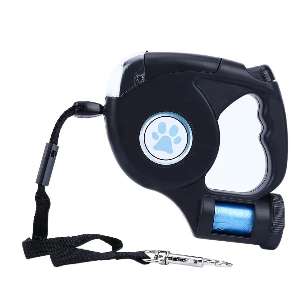 ÉclairaPaw - LED Retractable Leash for Safe Walks