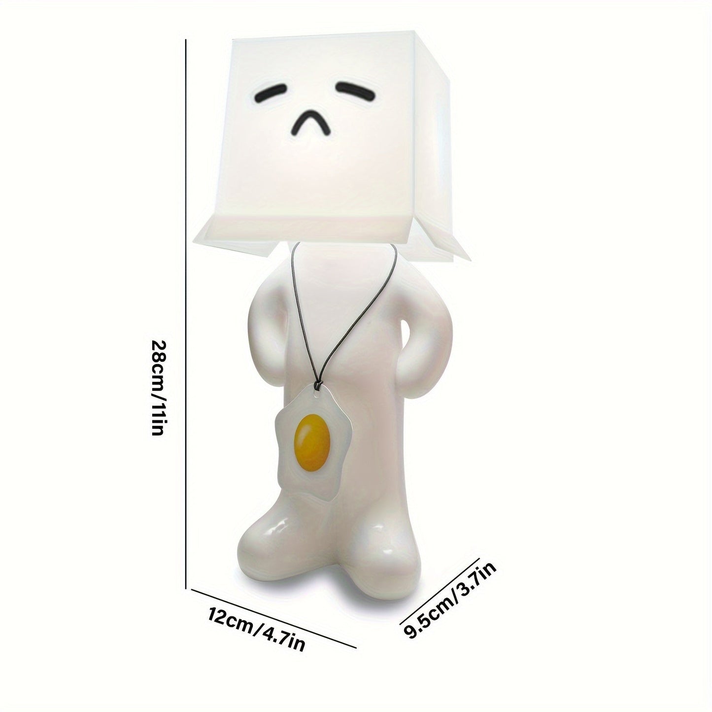 FunGlow - Kreativ Bordslampa, USB LED Nattlampa för Sängkammardekoration