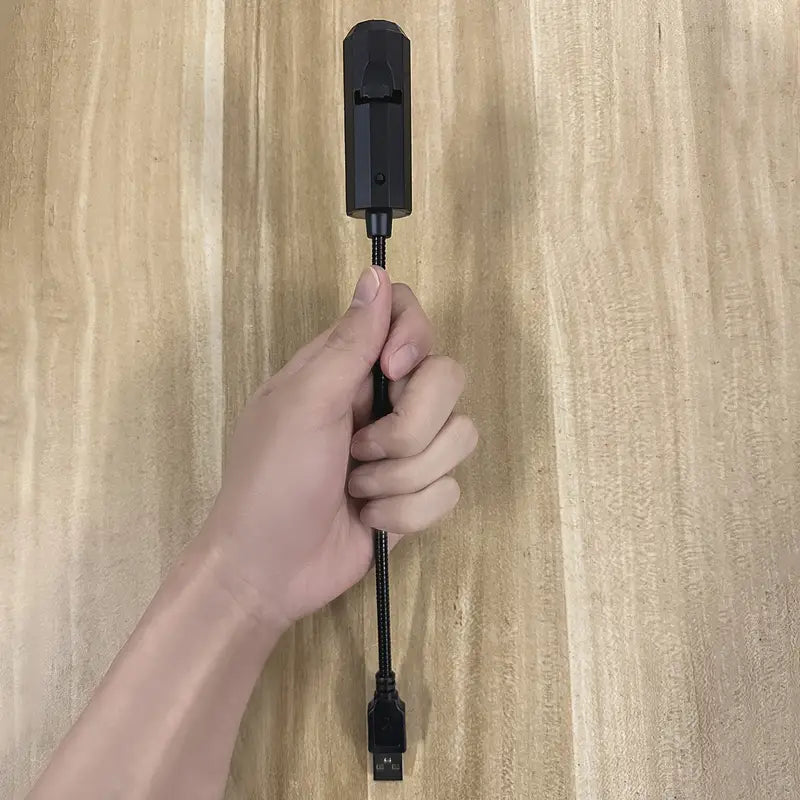 Halloween Skull LED Nattbordslampa – Rotating Skull Lamp med Projektion &amp; USB