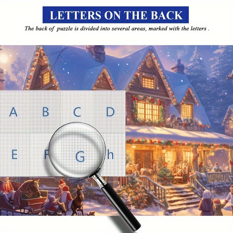 Winterförtrollning Pussel – Njut av den Festliga Atmosfären