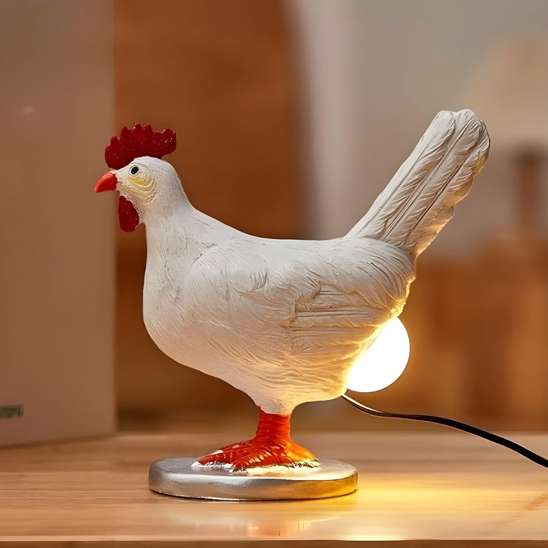 EggGlow Light - Dekorativ kycklingornament nattlampor