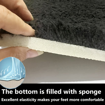 Premium Super Soft Badmatta - Absorberande, Halkfri och Bekväm för Badrummet