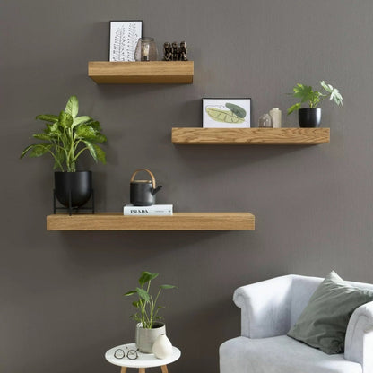 Flytande vägg hylla