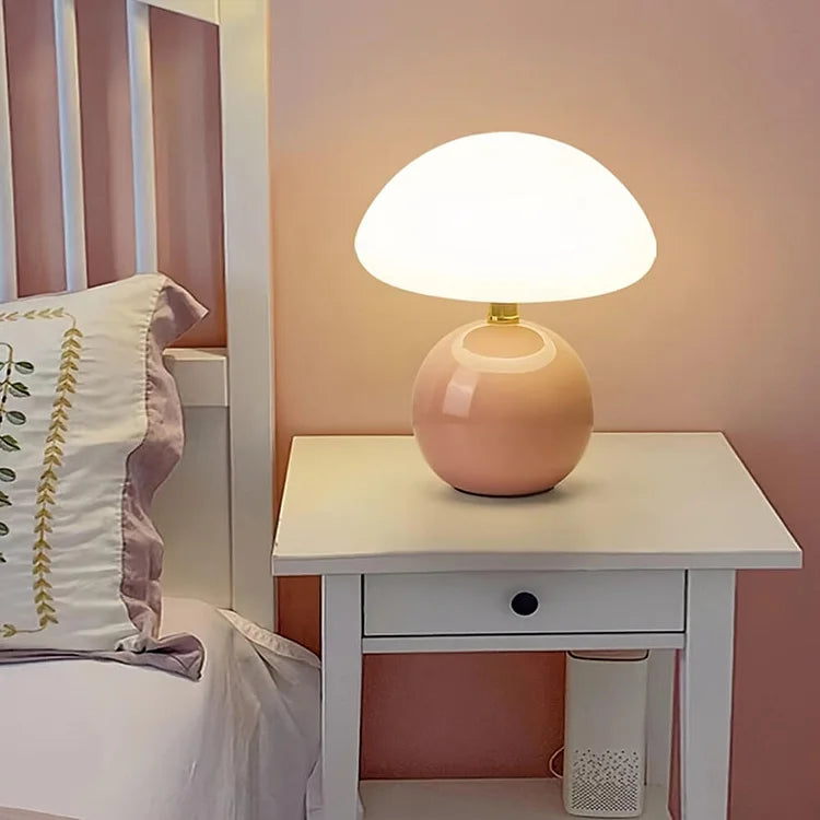 MushroomWhimsy – Fransk Svamp Lampa