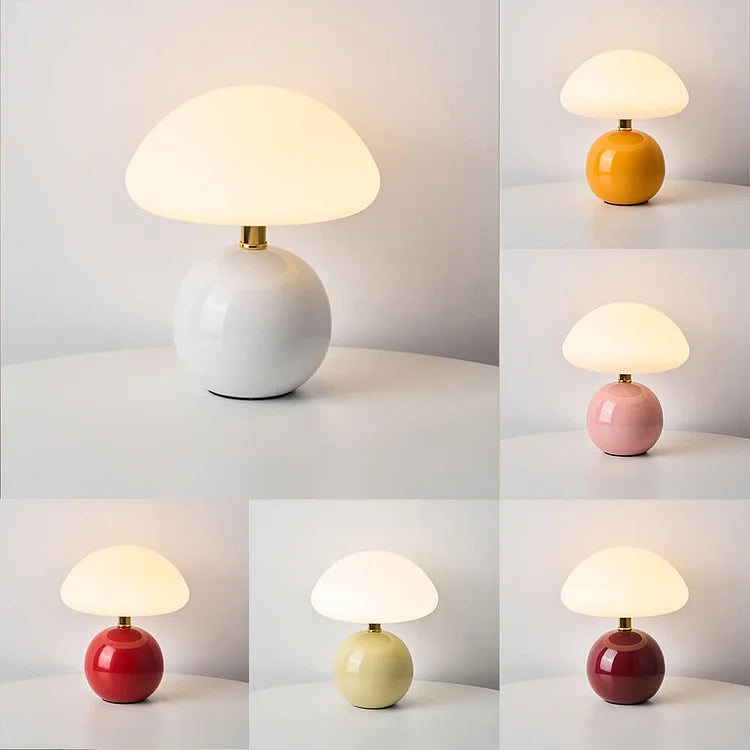 MushroomWhimsy – Fransk Svamp Lampa