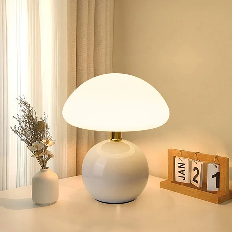 MushroomWhimsy – Fransk Svamp Lampa