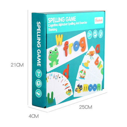 SpellMaster - Montessori Trä Bokstavsspel