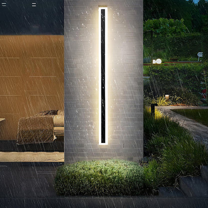 LED Utomhusvägglampor | 11.8–47.2 x 3.1 in | Vattentät IP65 Modern Akrylbelysning | Brick by Brick