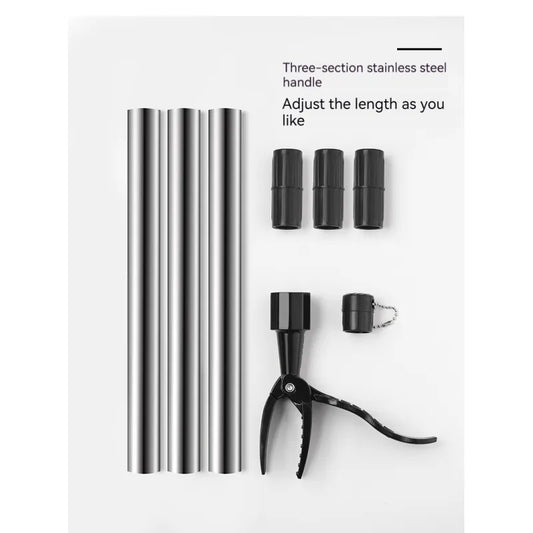 Ogräsutdragare utan att böja sig – Rotborttagare med spadeklipp för trädgården