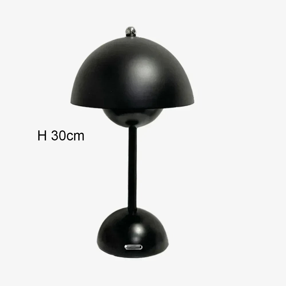 Nordisk LED Bordlampa - Uppladdningsbar Svamp Lampa