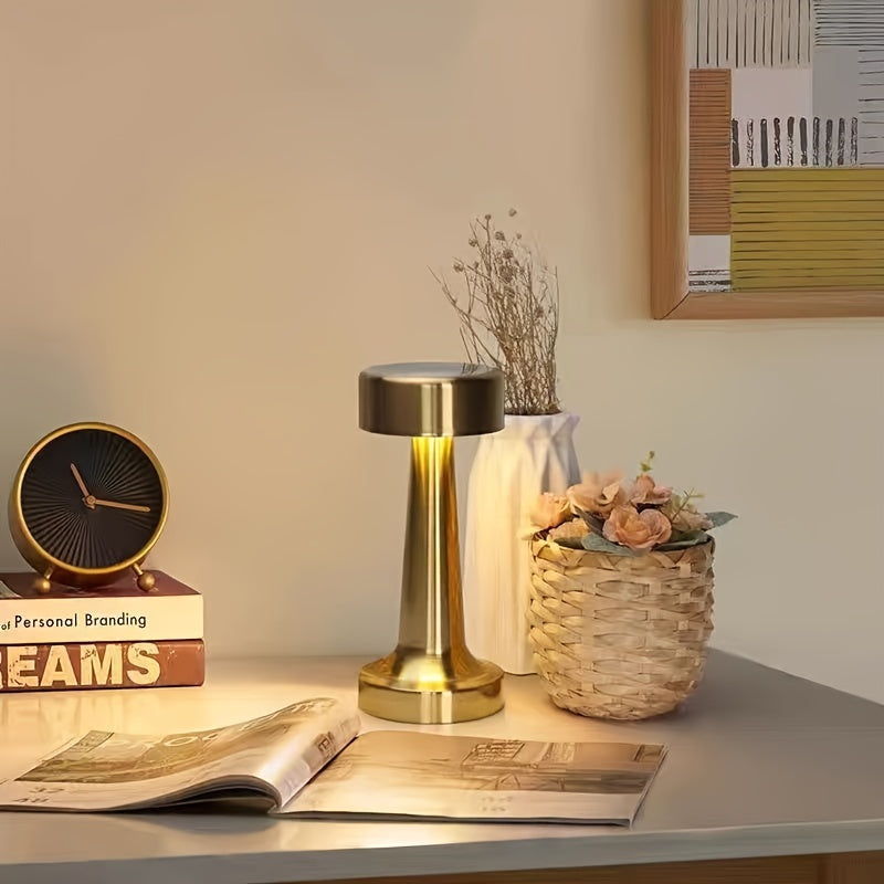 AuroraDesk - USB Laddningsbar LED Skrivbordslampa med Touchkontroll