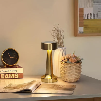 AuroraDesk - USB Laddningsbar LED Skrivbordslampa med Touchkontroll