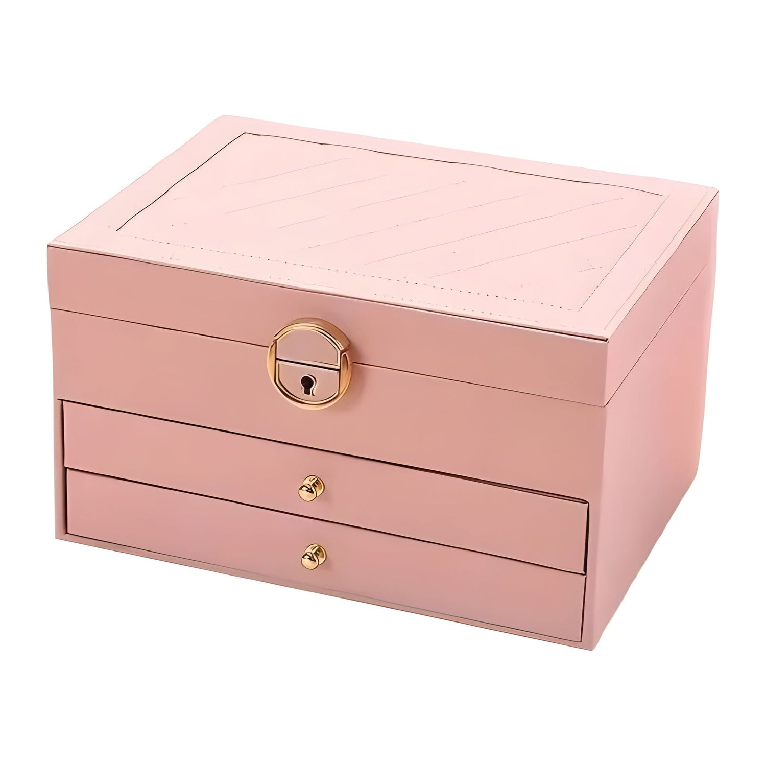 DiamondKeep Box - Elegant tre-lagers smyckeslåda