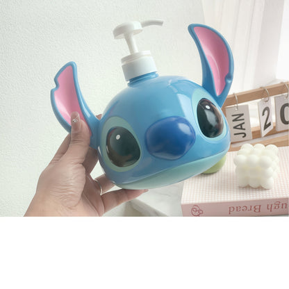 Disney Stitch PVC Schampo Dispenser – Perfekt för Badrum och Kök