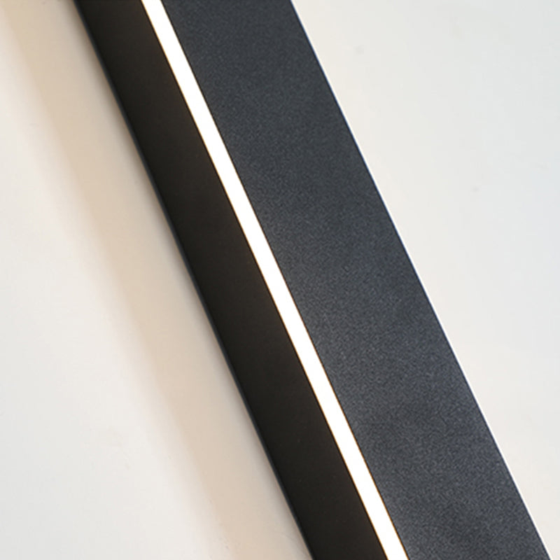 Zenith - Modern Design LED Vägglampor Svart Metall för Trädgård och Hall