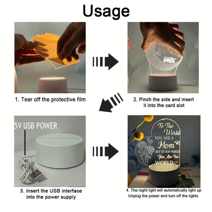 SoccerGlow - Fotboll LED Nattlampa med Akrylbasis