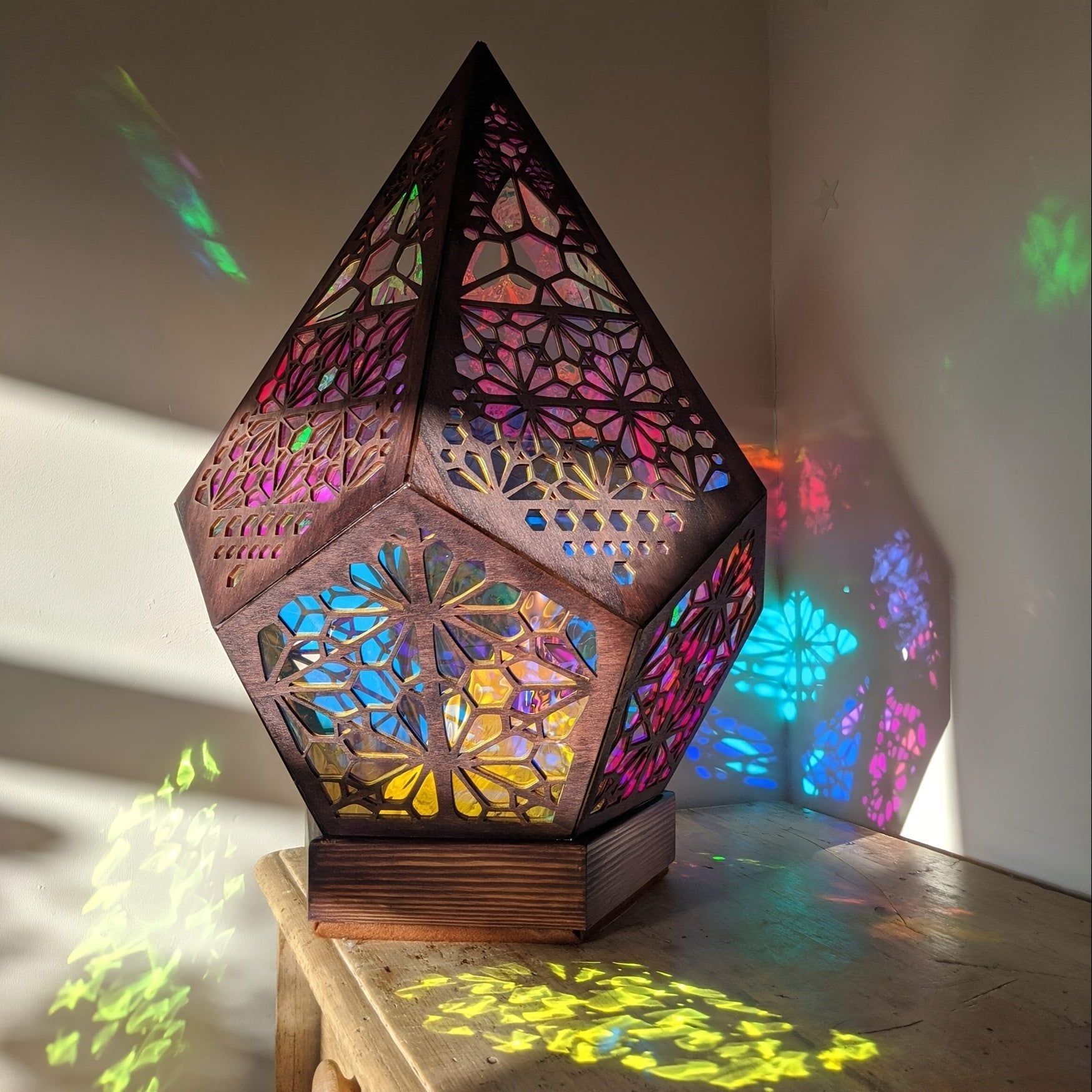 StarGlow - USB Bohemisk Stjärnhimmel Nattlamp 3D Projektor