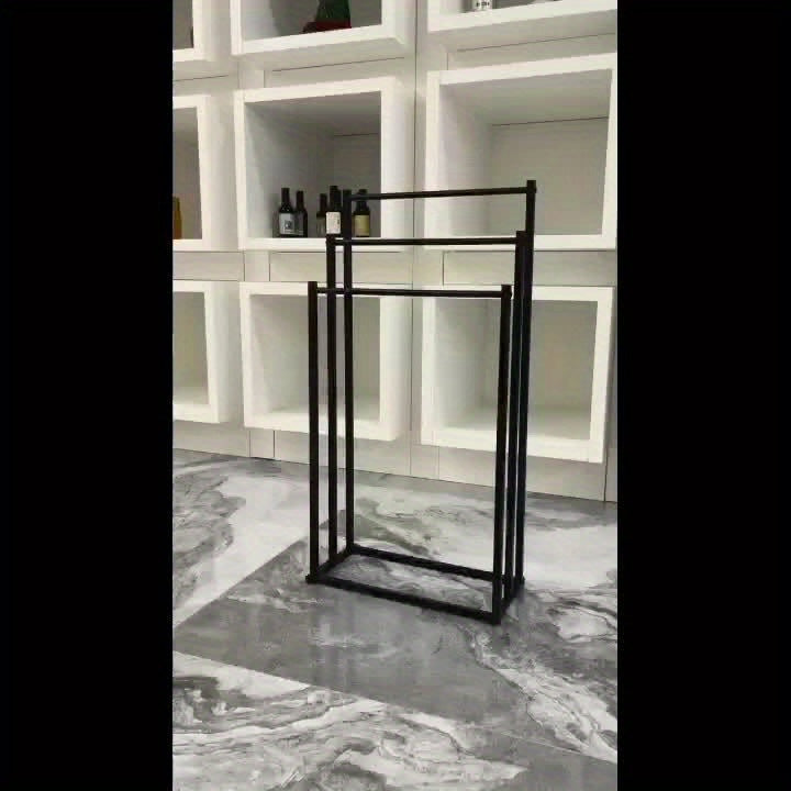 Praktisk Hängare för Handduk - För ett Prydligt Badrum